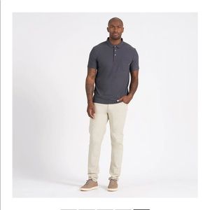 NWT Vuori Clothing - Men’s Ace Polo - Charcoal Size Small - NWT